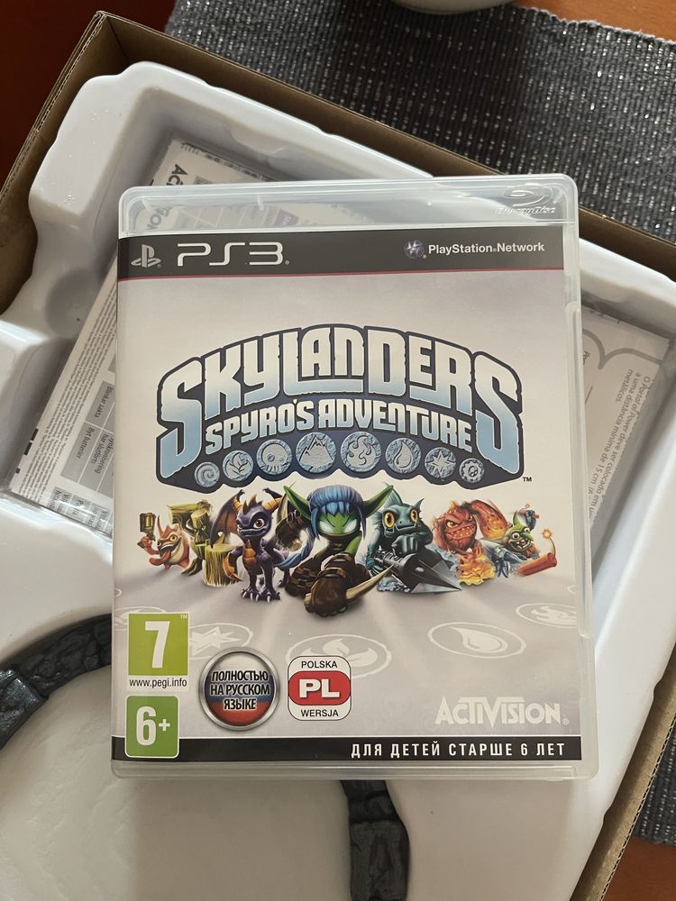 Skylanders Spyro's Adventure PS3 zestaw jak nowy