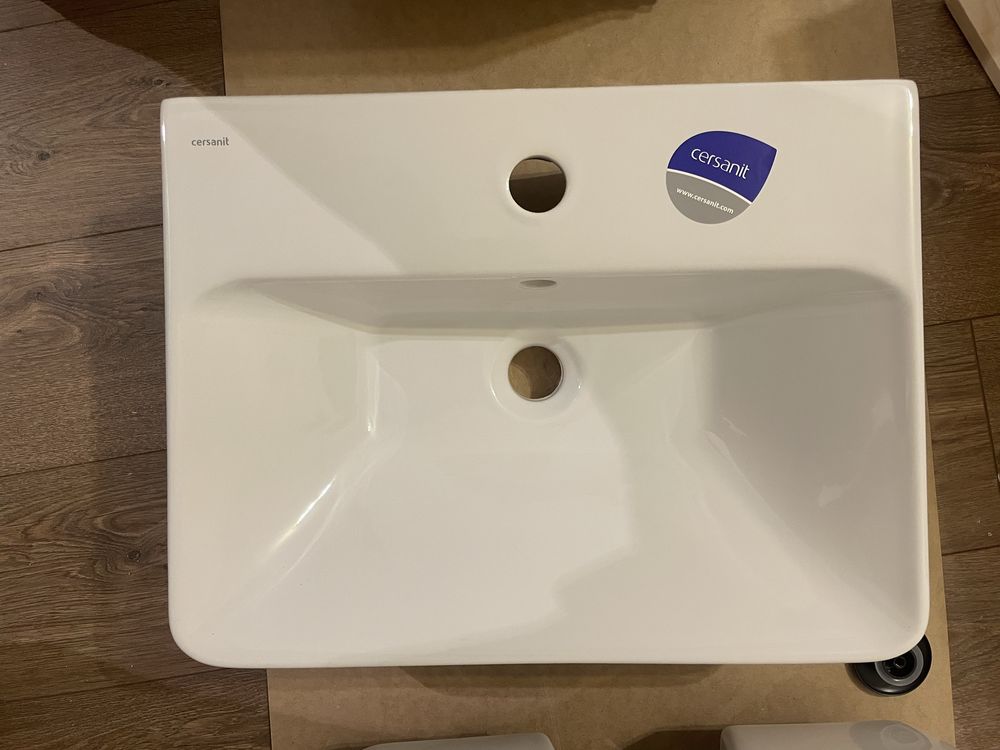 NOWA umywalka meblowa ceramiczna Cersanit Mille Slim 50 cm