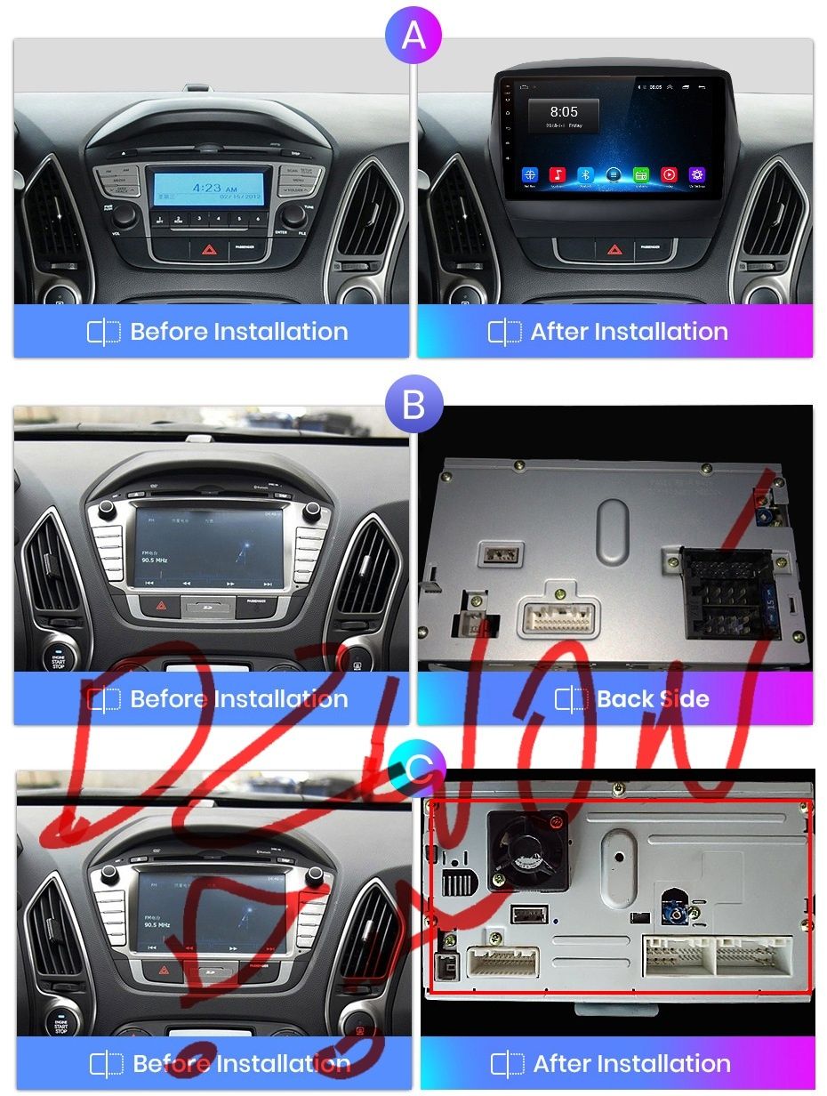 Radio nawigacja HYUNDAI i35 Navi Gps Android system