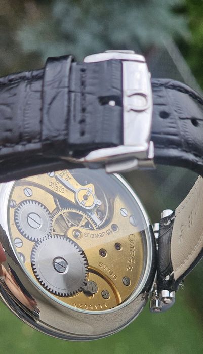 Zegarek Omega Pasówka w porcelanie