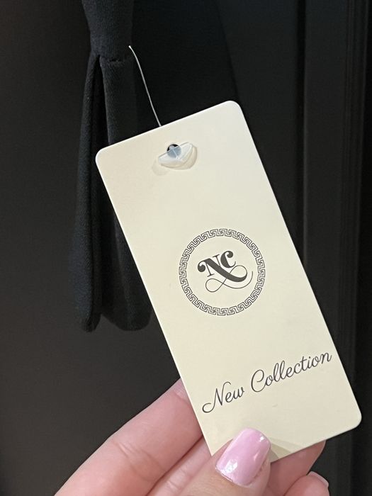 NEW COLLECTION sukienka czarna wizytowa r. M