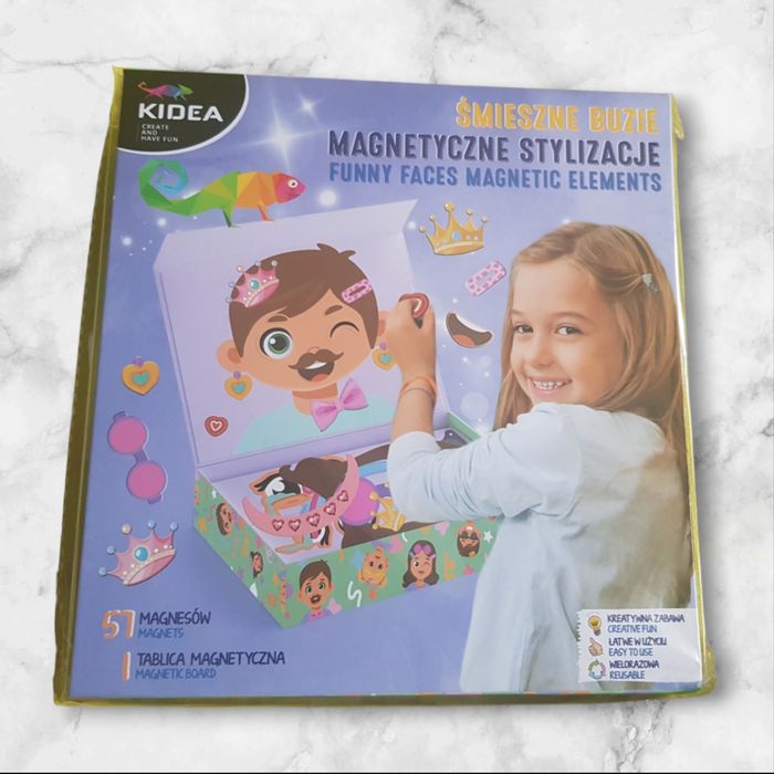 Nowy zestaw kreatywny magnetyczne stylizacje dla dzieci