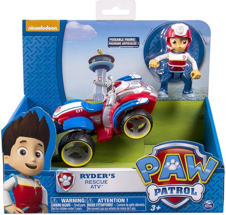 Райдер Щенячий патруль Крепыш Paw Patrol Spin Master Зума Маршал Рокки