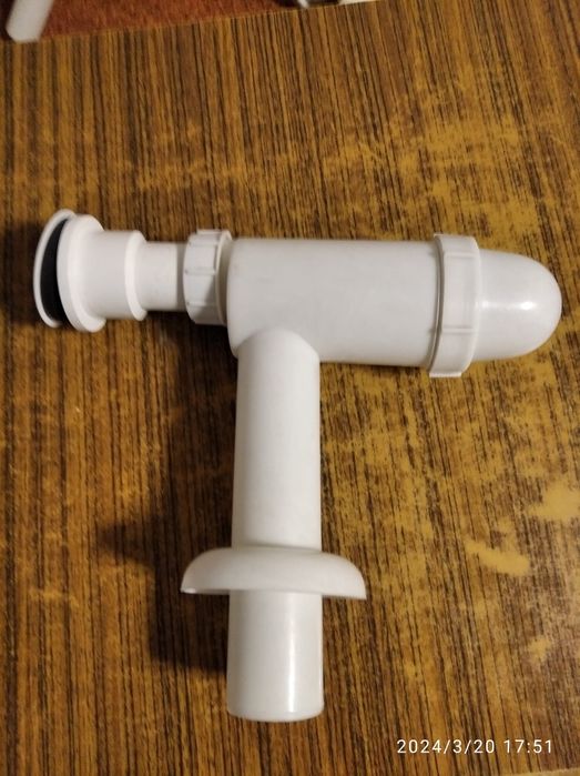 Syfon do zlewu pojedynczy