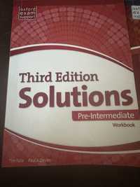 Student book, work book Solutions third edition