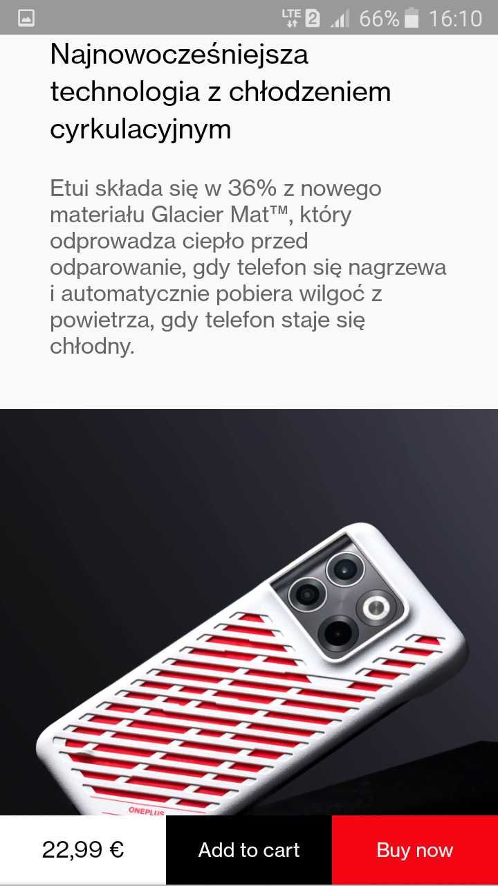 Obudowa do tel oneplus10T