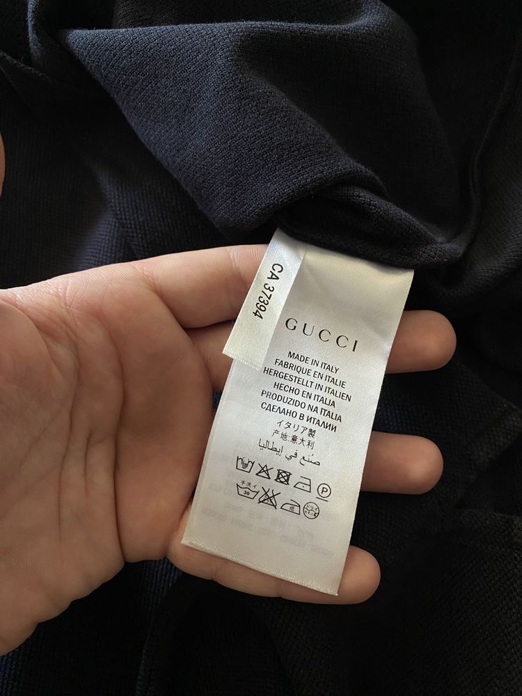 Поло футболка Gucci мужское оригинал