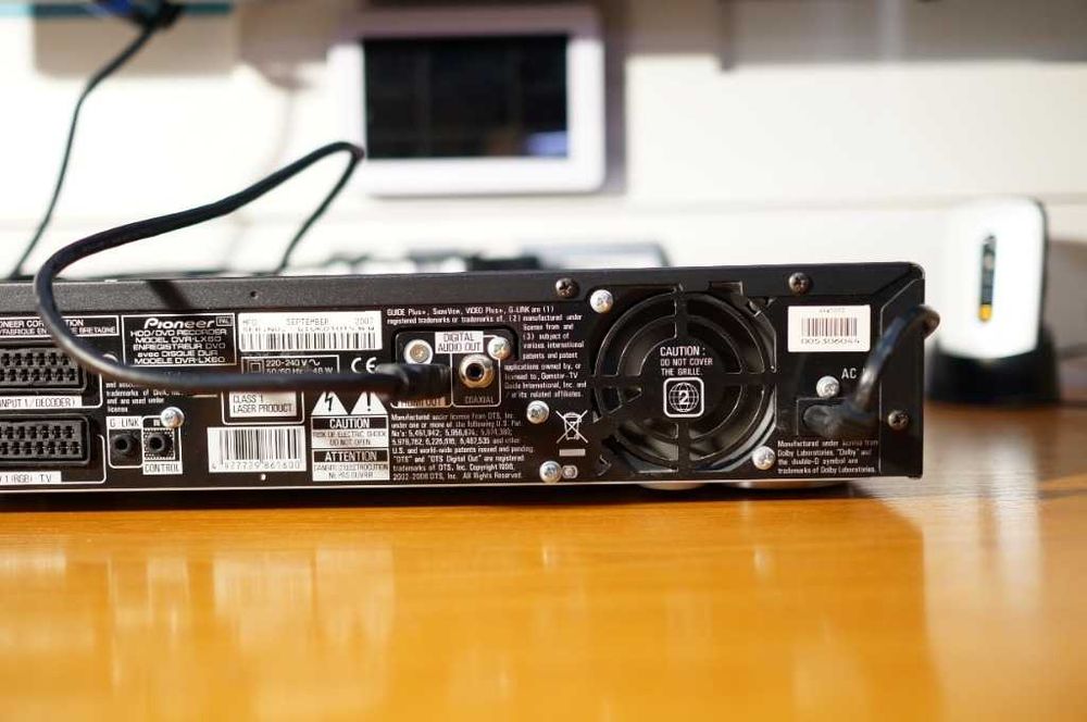 Pioneer DVR LX60D Top model nagrywarki DVD/HDD Kolekcjonerski rarytas!