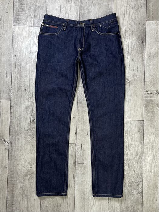 Tommy hilfiger denim джинсы штаны w34 l30 размер синие оригинал