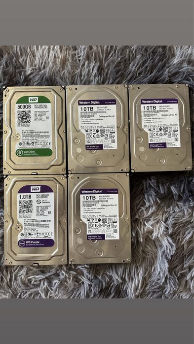 HDD Western Digital 500gb-10Tb