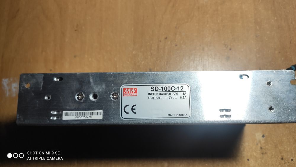 DC-DC перетворювач Mean Well SD-100C-12