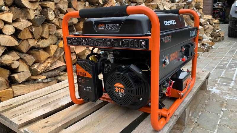 Оригінал! Генератор бензиновий DAEWOO GDA 3500 Master Line 2.8/3.2 кВт