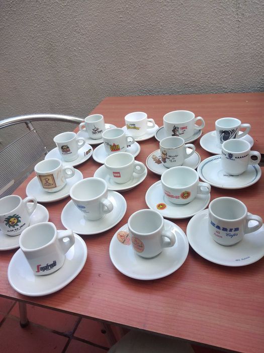 Chávenas de café