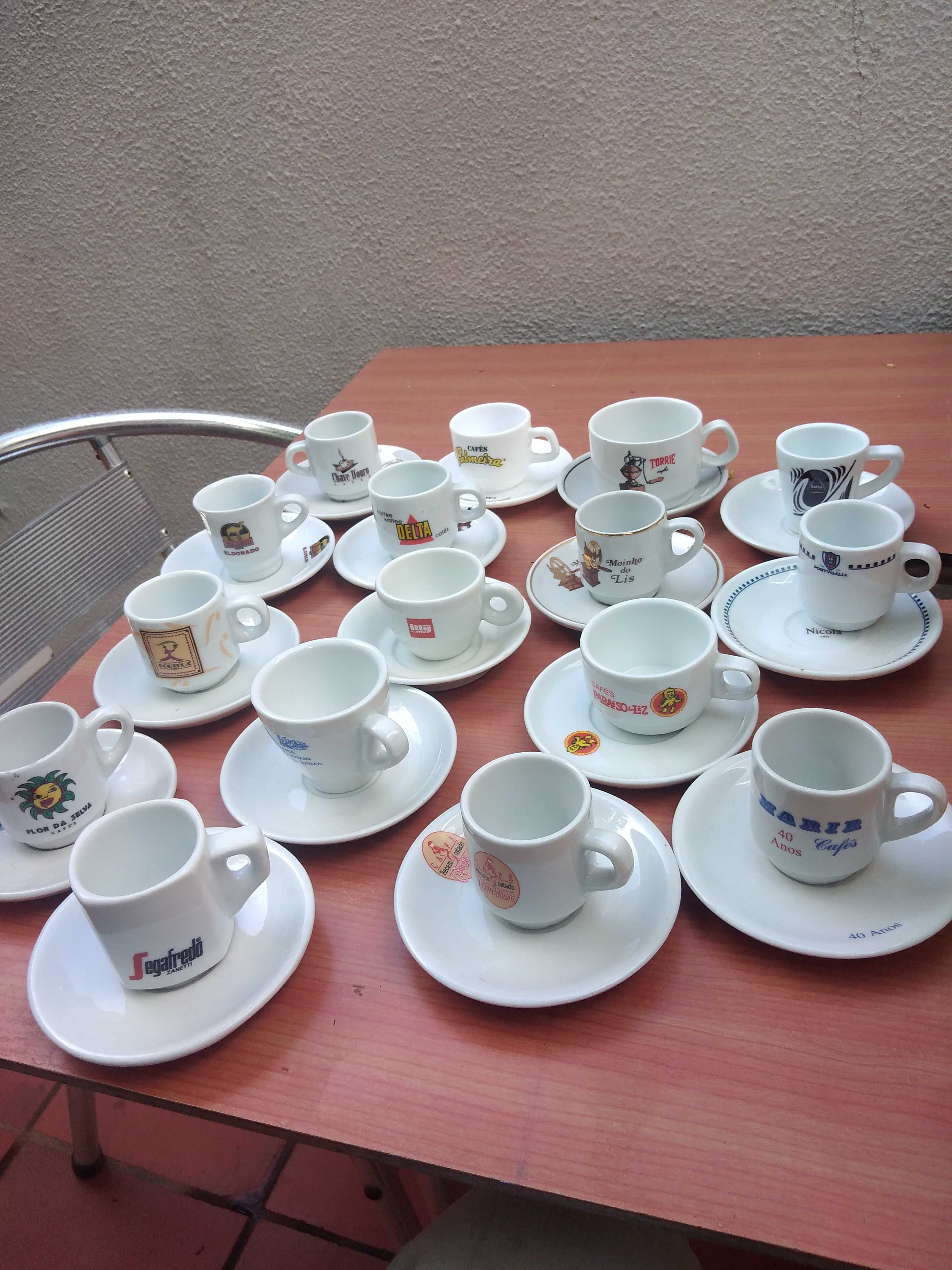 Chávenas de café