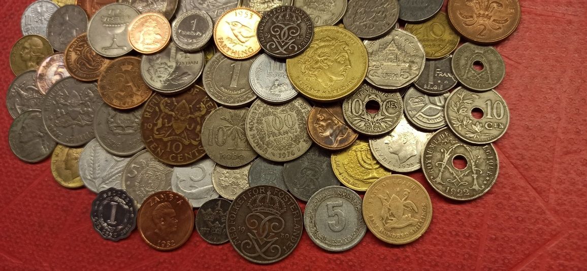 110 монет світу без Росії та СССР