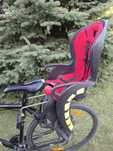 Fotelik rowerowy Hamax regulowany z 2 adapterami