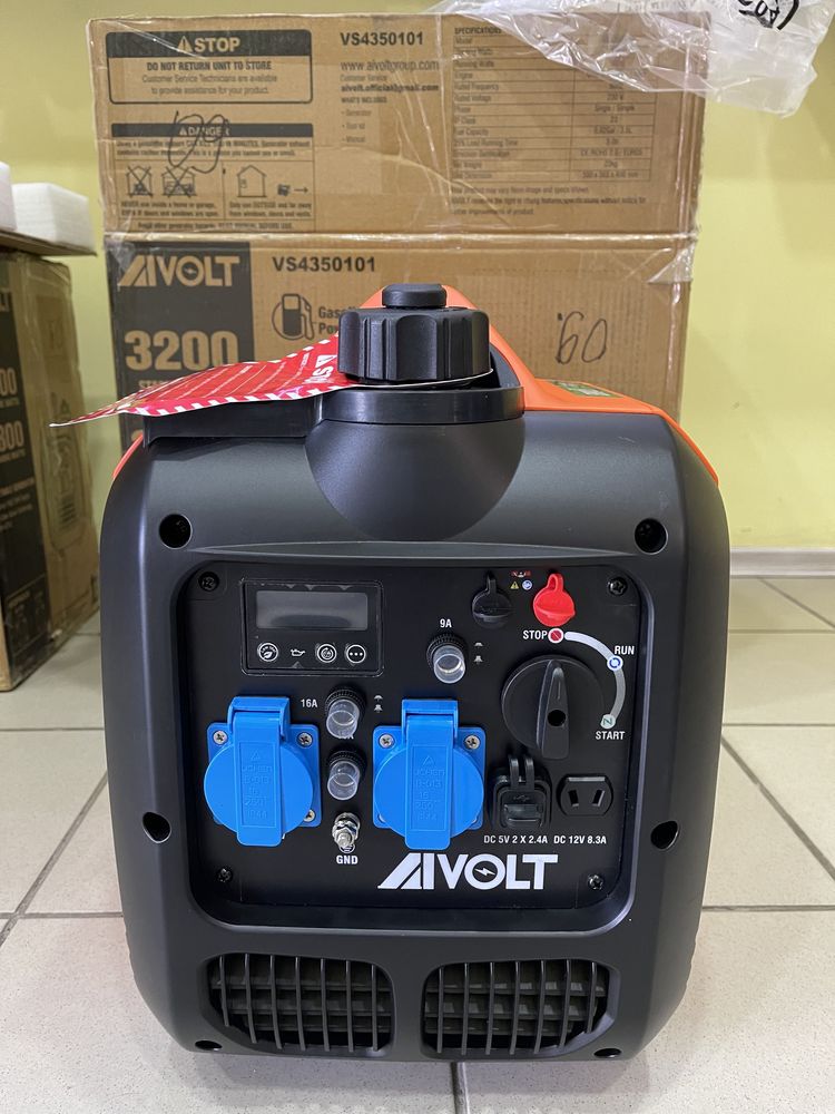 В наличии!!!AIVOLT 3.2кВт Инверторный Германия Новый в упаковке