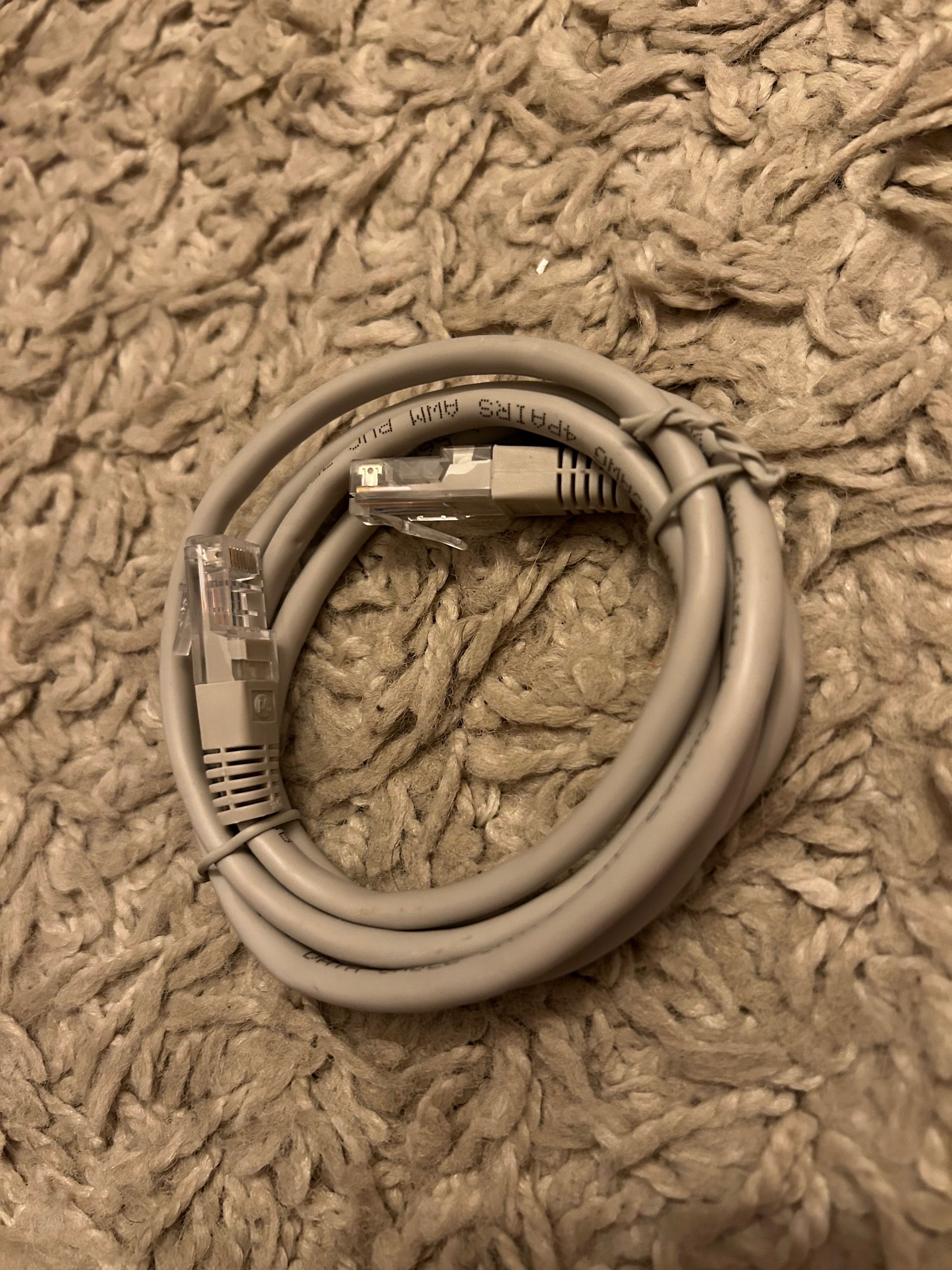 Kabel sieciowy ethernet RJ45