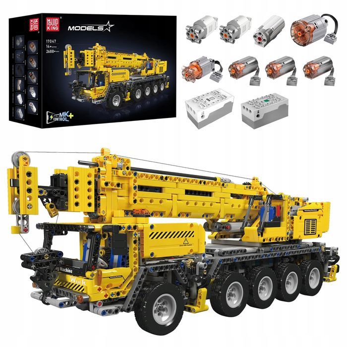 Klocki 2688 el. Technic ciężarówka auto Mould King 17047