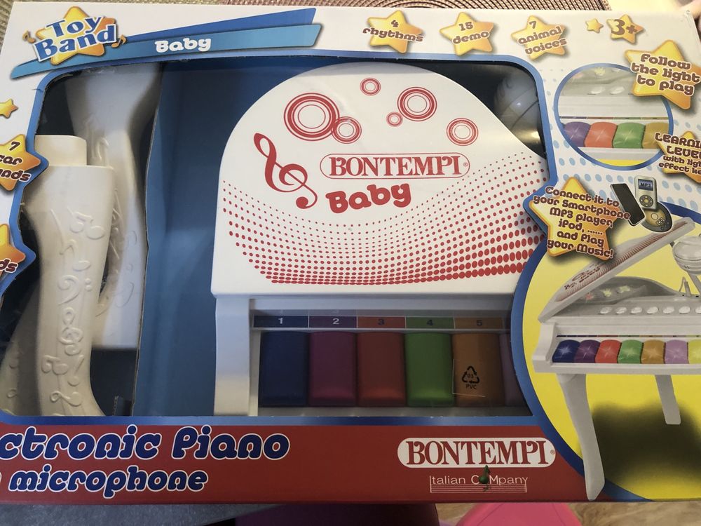 Bontempi Baby, fortepian elektroniczny z mikorofonem