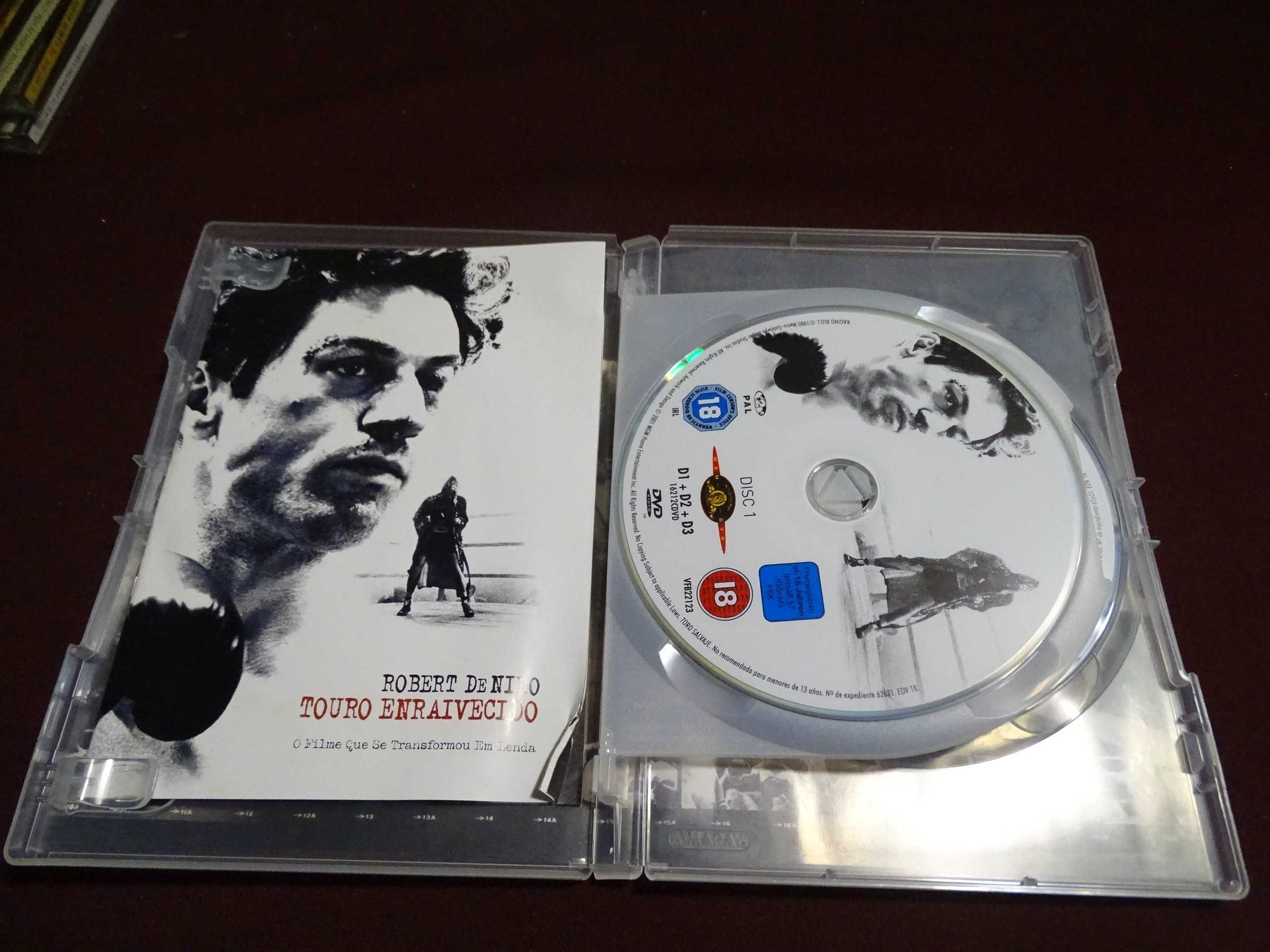 DVD-Touro enraivecido/Robert De Niro-Edição 2 discos