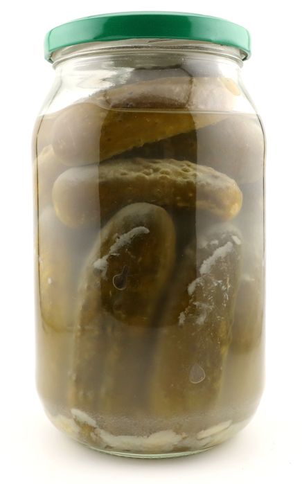 Ogórki kiszone/ konserw./papryka konserw./pikle ogórkowe/ sok malinowy