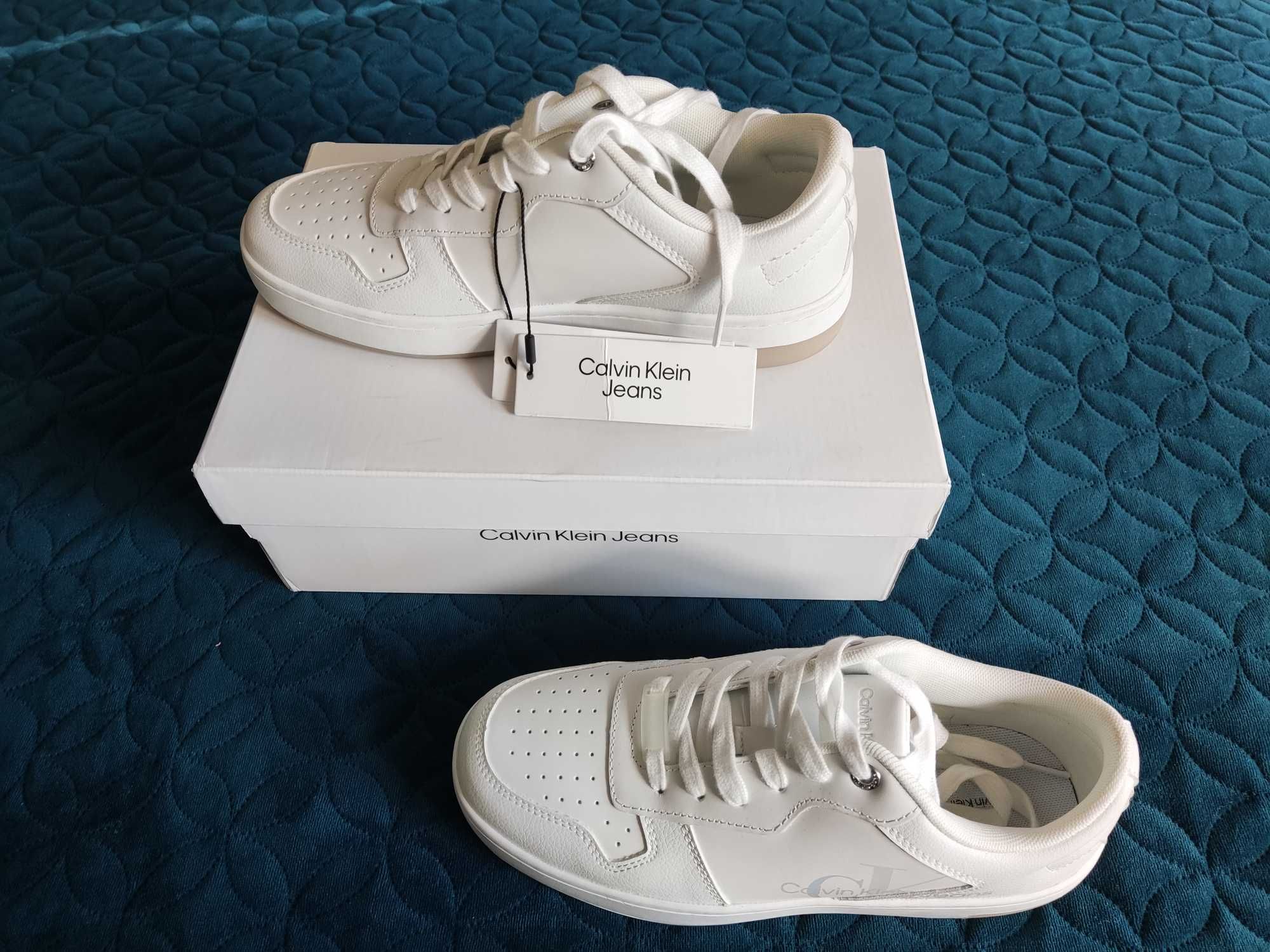 Buty biale Calvin Klein