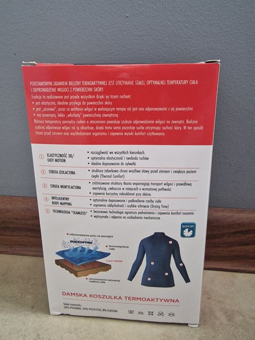 Odzież termoaktywna rozmiar L/XL