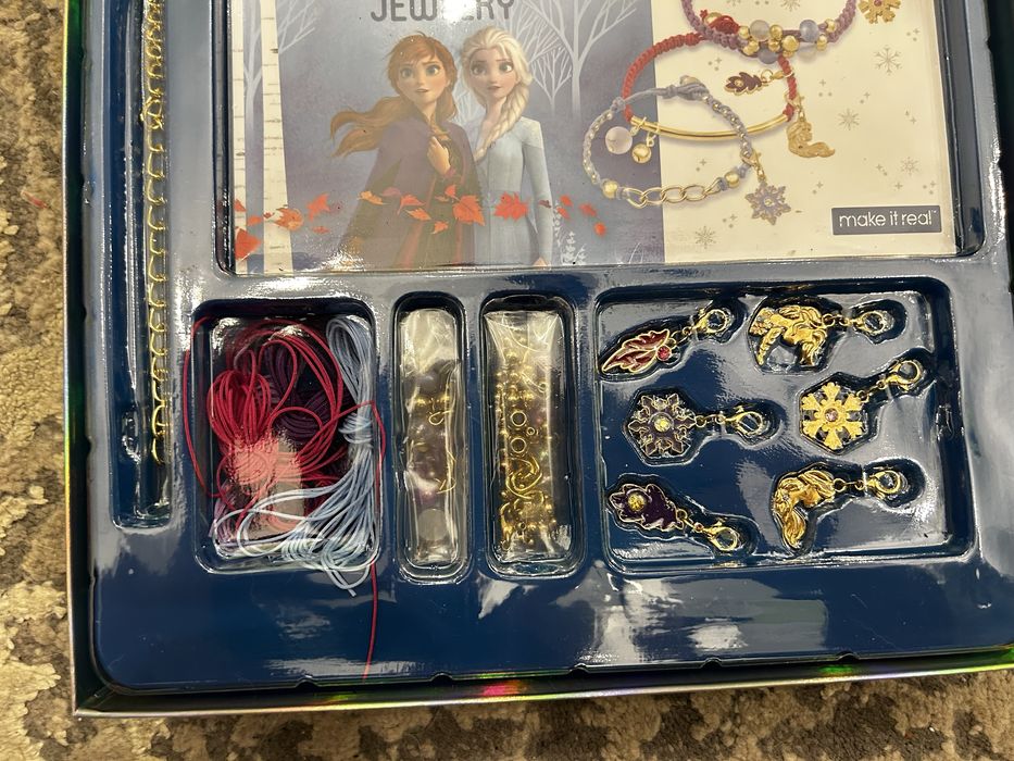 Zestaw do robienia bransoletek kraina lodu Frozen