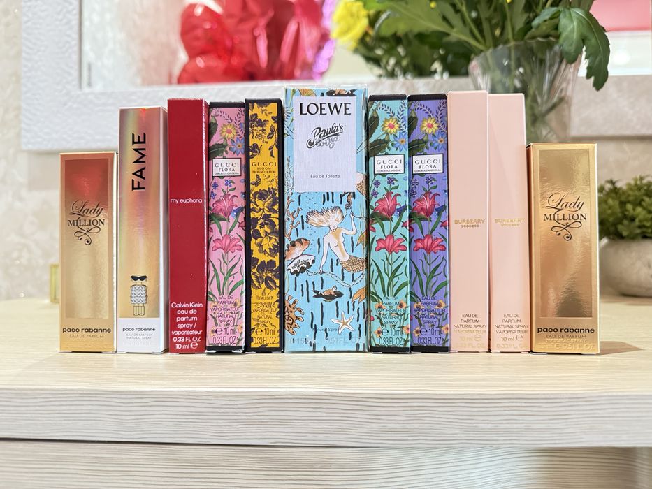 Gucci, Loewe, Paco Rabanne, Coach, Chopard, Marc Jacob’s