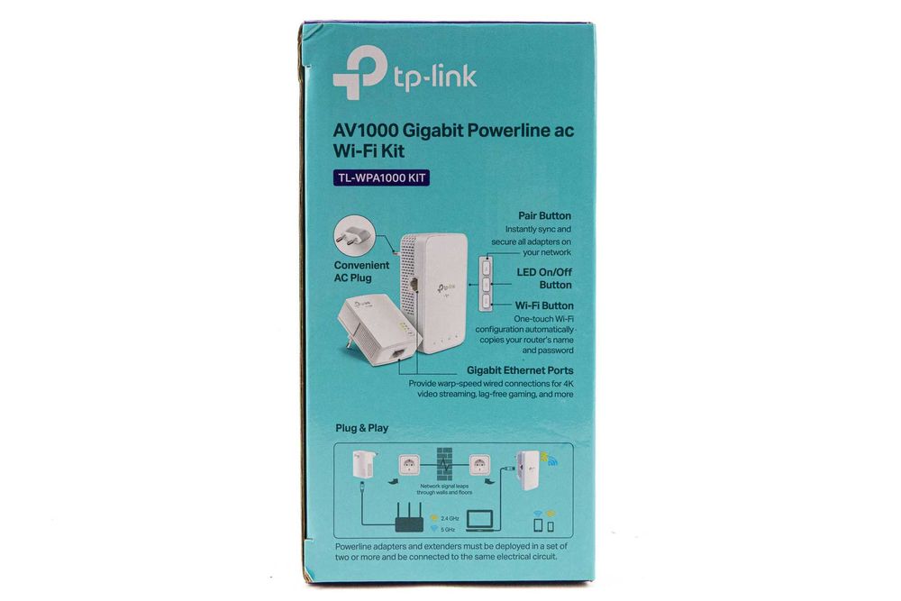 Tp-Link Gigabit Powerline Wi-Fi extender / LAN plc (2 repetidores)