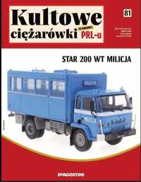 Kultowe Ciężarówki PRL nr 81 Star 200 WT - Milicja