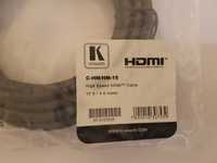 !NOWY! Kabel HDMI 5m (4,6m) profesjonalny KRAMER M-M high Speed
