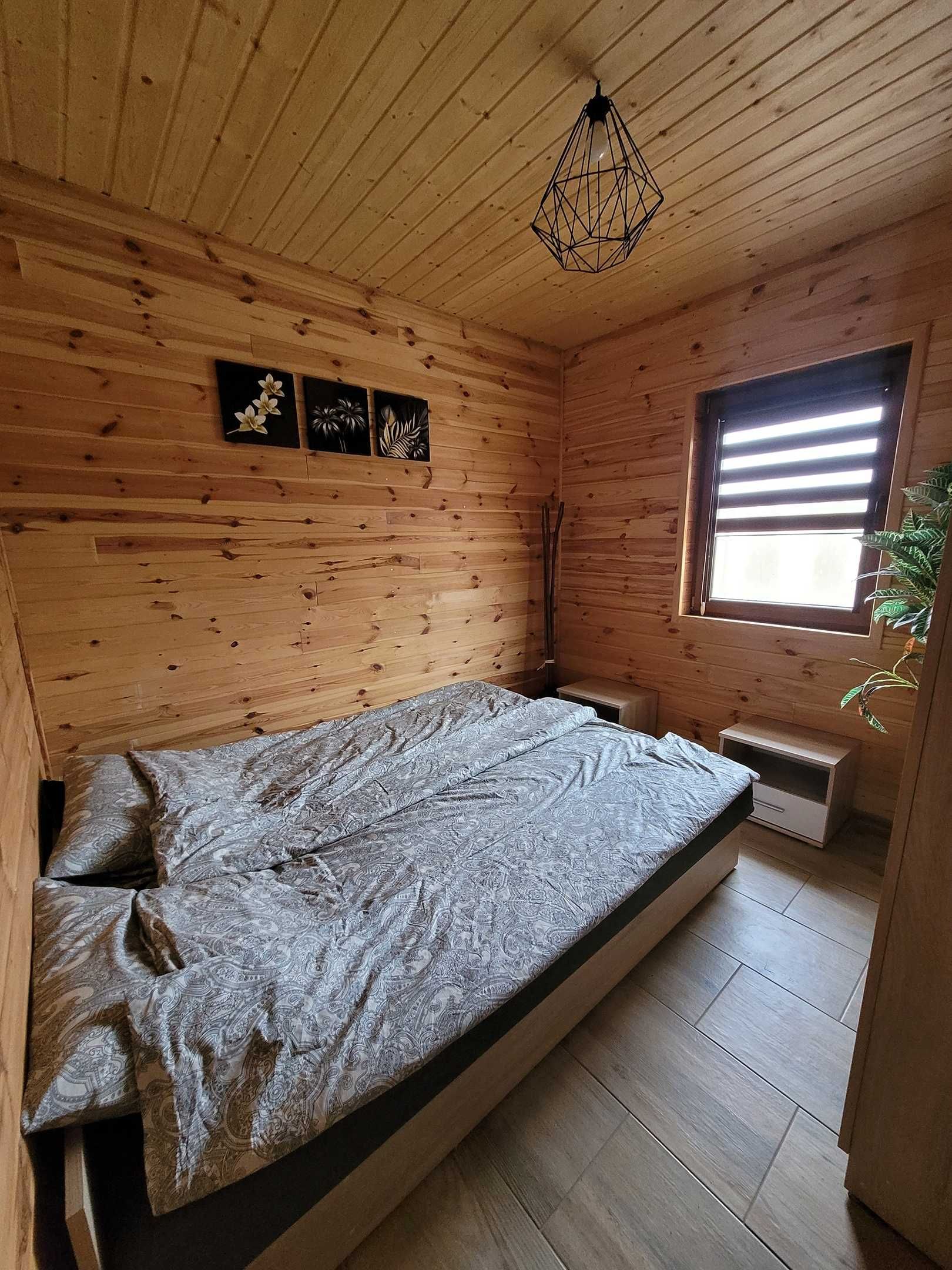 Wynajem drewnianych domków - Spokojna Przystań, Jantar