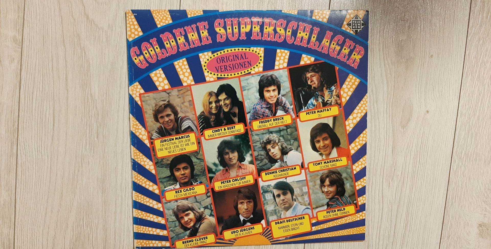 Goldene Superschlager (muzyka niemiecka)- płyta winylowa