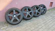 Alufelgi 17" 4x100 z oponami cena za komplet