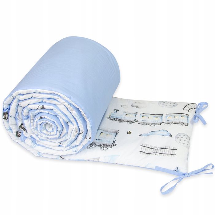 Ochraniacz 210X30 Do Łóżeczka 140X70 Super Jakość!