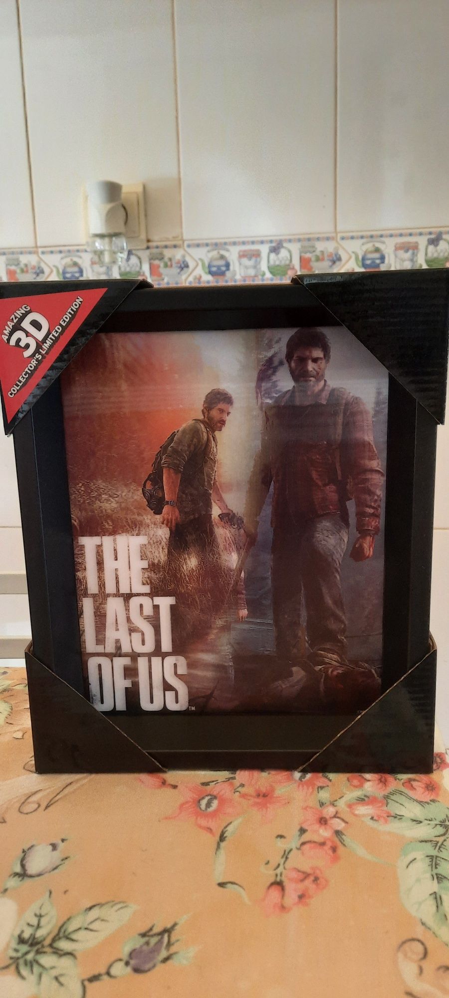 Vendo quadro original 3D - Last of Us - NOVO!