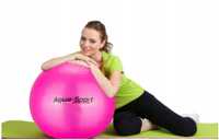 Piłka gimnastyczna rehabilitacyjna fitness Antiburst Aqua-Sport Pink 6