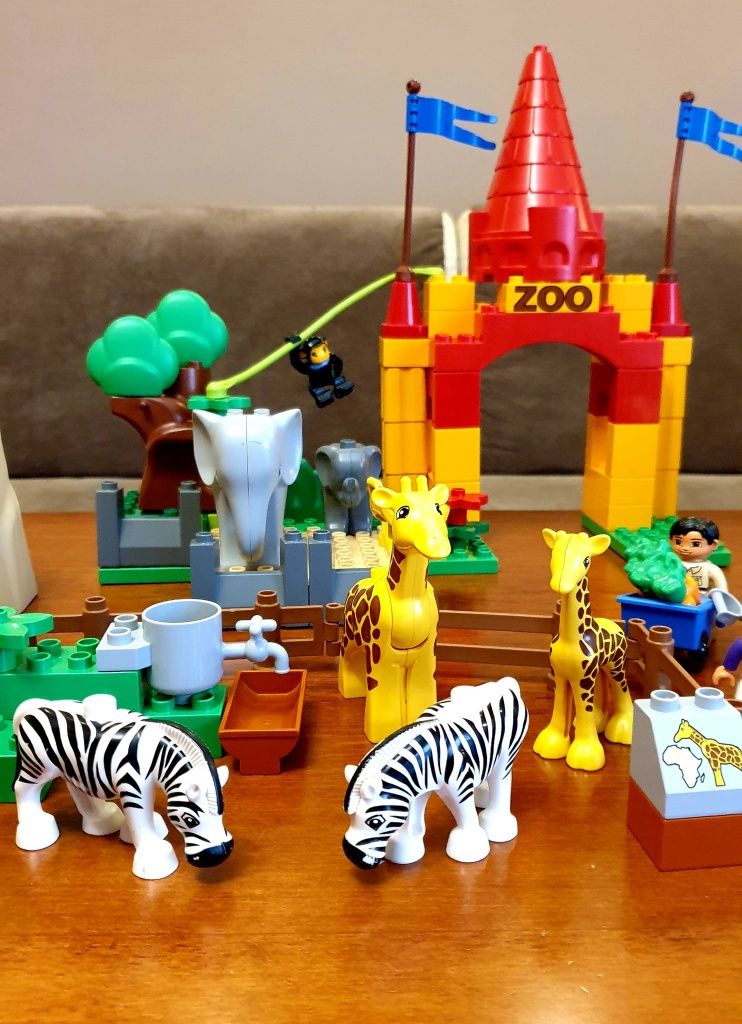 Lego duplo Wielkie zoo 4960. Unikat. Kompletny zestaw 126el.