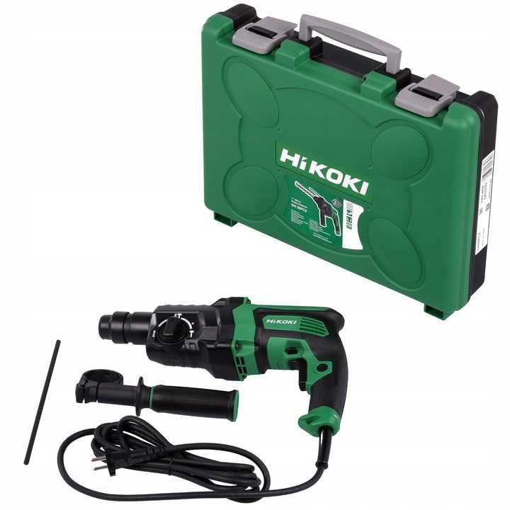 Młotowiertarka Hikoki DH26PC2 WSZ 830W 3.2J Wiertarka Udar + Walizka