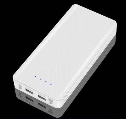 Корпус коробка Power Bank 8 x 18650 2 USB, TYPE-C, 2 Led фонаря