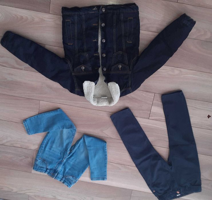 ubranka paka  zestaw kurtka 4f kurtka reserved  zara 4f hm hi-tec zara
