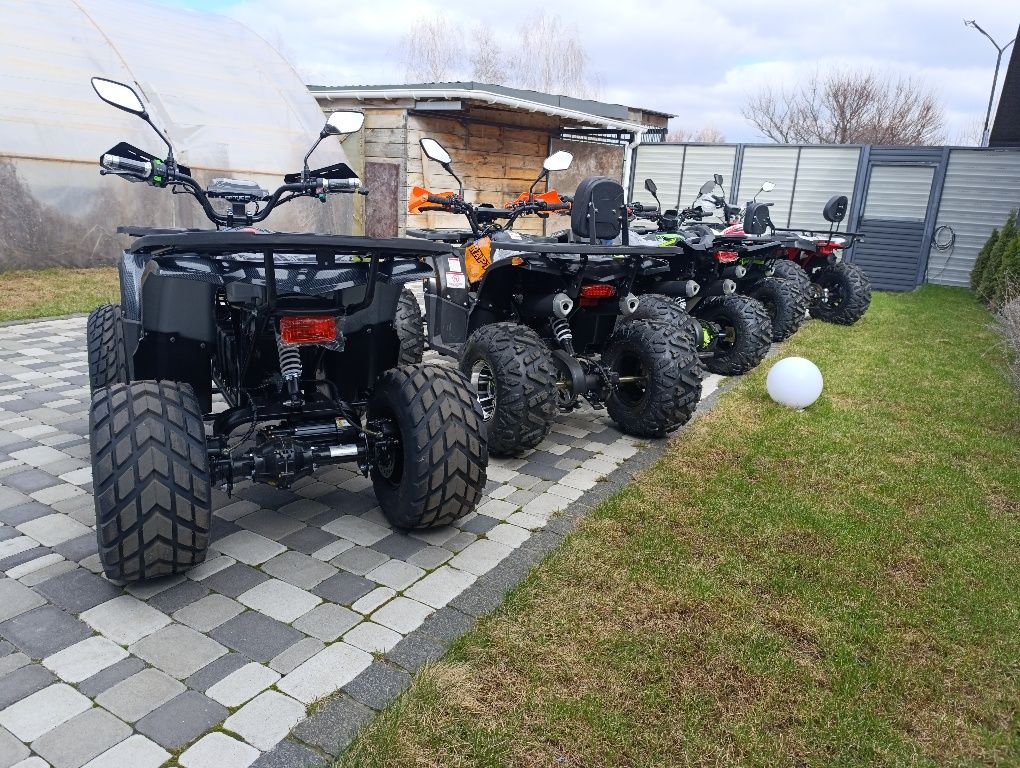 Квадроцикли нові Форте 250, 150, 125, кубів Електро hummer 1000. 1500w