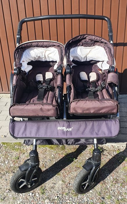 Wózek bliźniaczy Dorjan Twin Linen Line 2w1