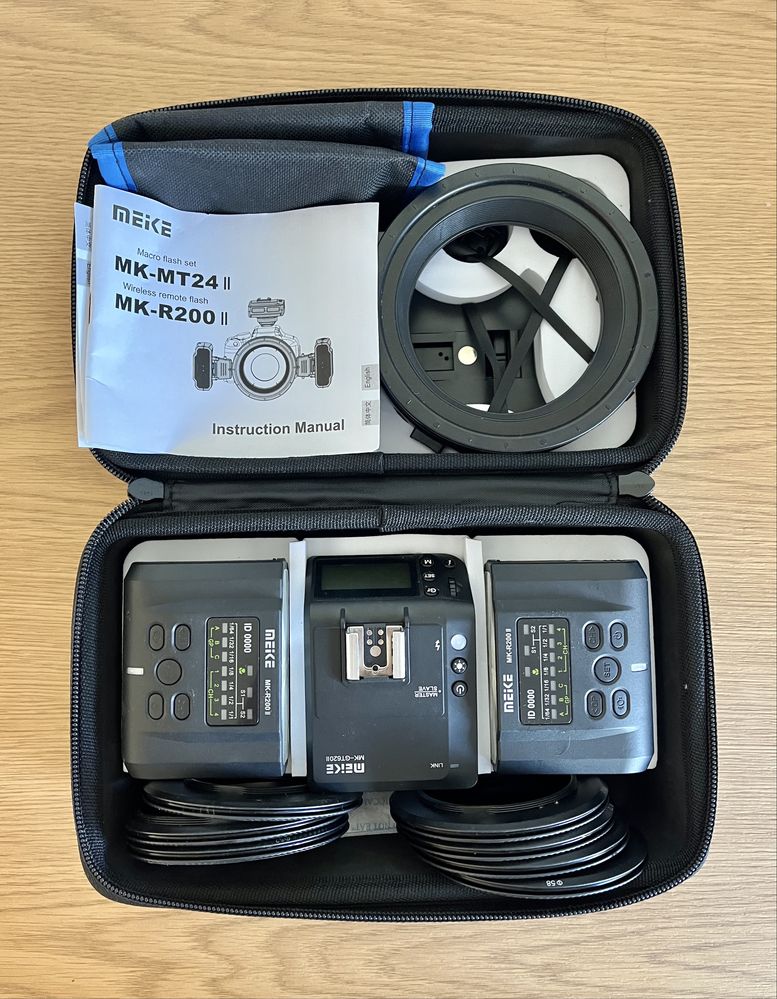 Neike TTL Macro flash set (Canon)