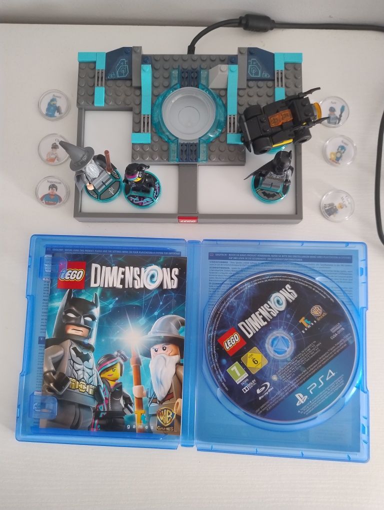 LEGO dimensions starter pack na PS4 + dodatki