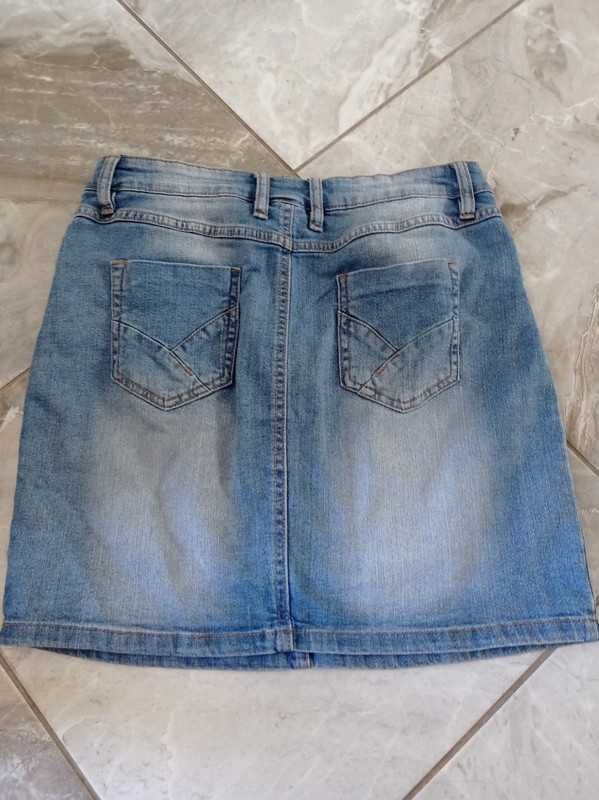 Spódniczka mini jeansowa 38
