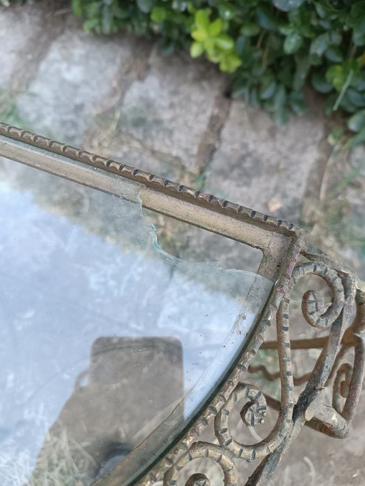 Aparador em metal, vintage