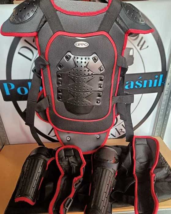 Zbroja motocyklowa cross quad buzer łokcie kolana Ochraniacz rozm M